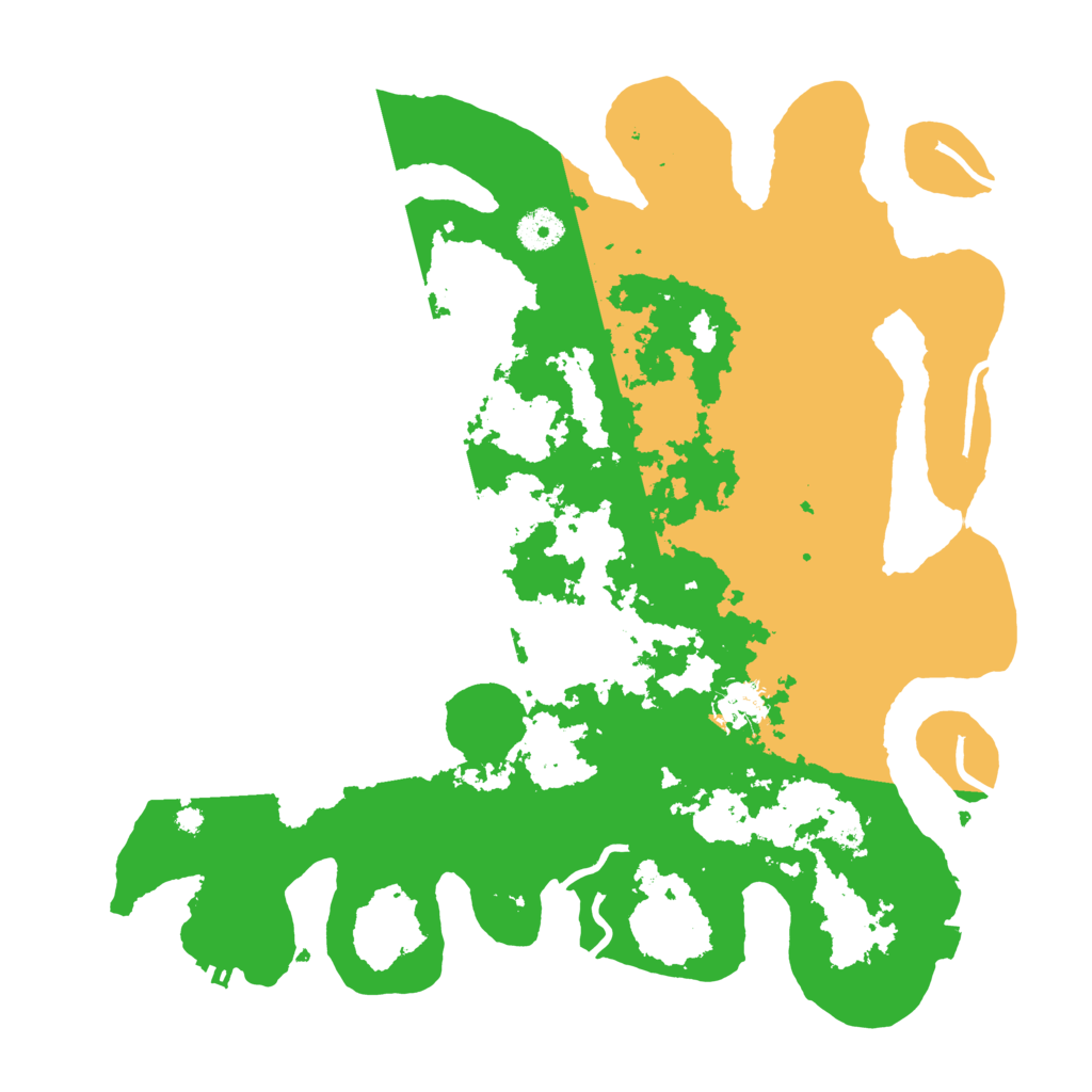 Biome Rust Map: Procedural Map, Size: 3800, Seed: 10139480
