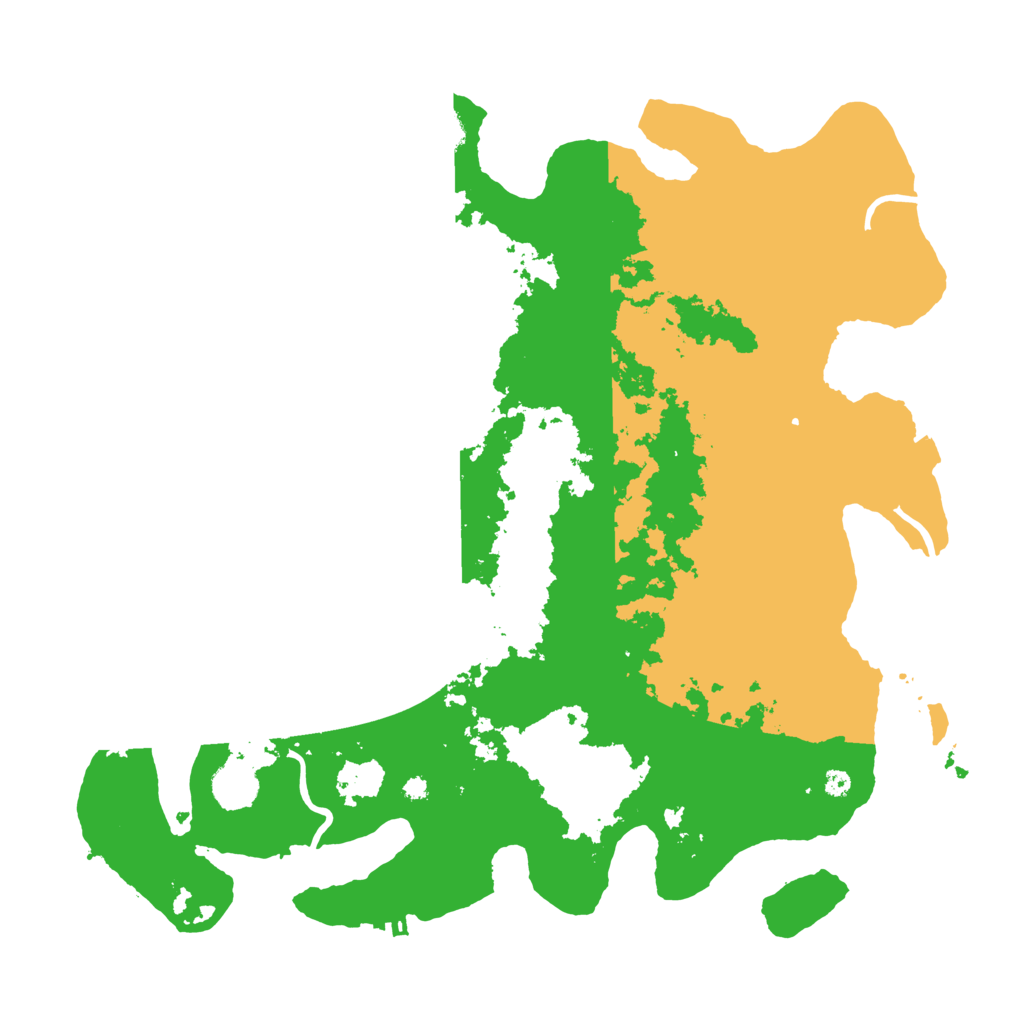 Biome Rust Map: Procedural Map, Size: 3950, Seed: 31793947
