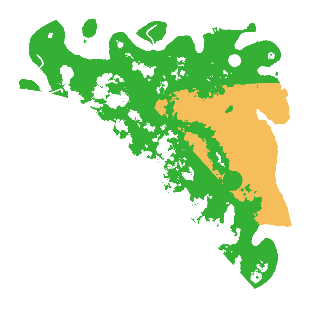 Biome Rust Map: Procedural Map, Size: 4300, Seed: 15292277