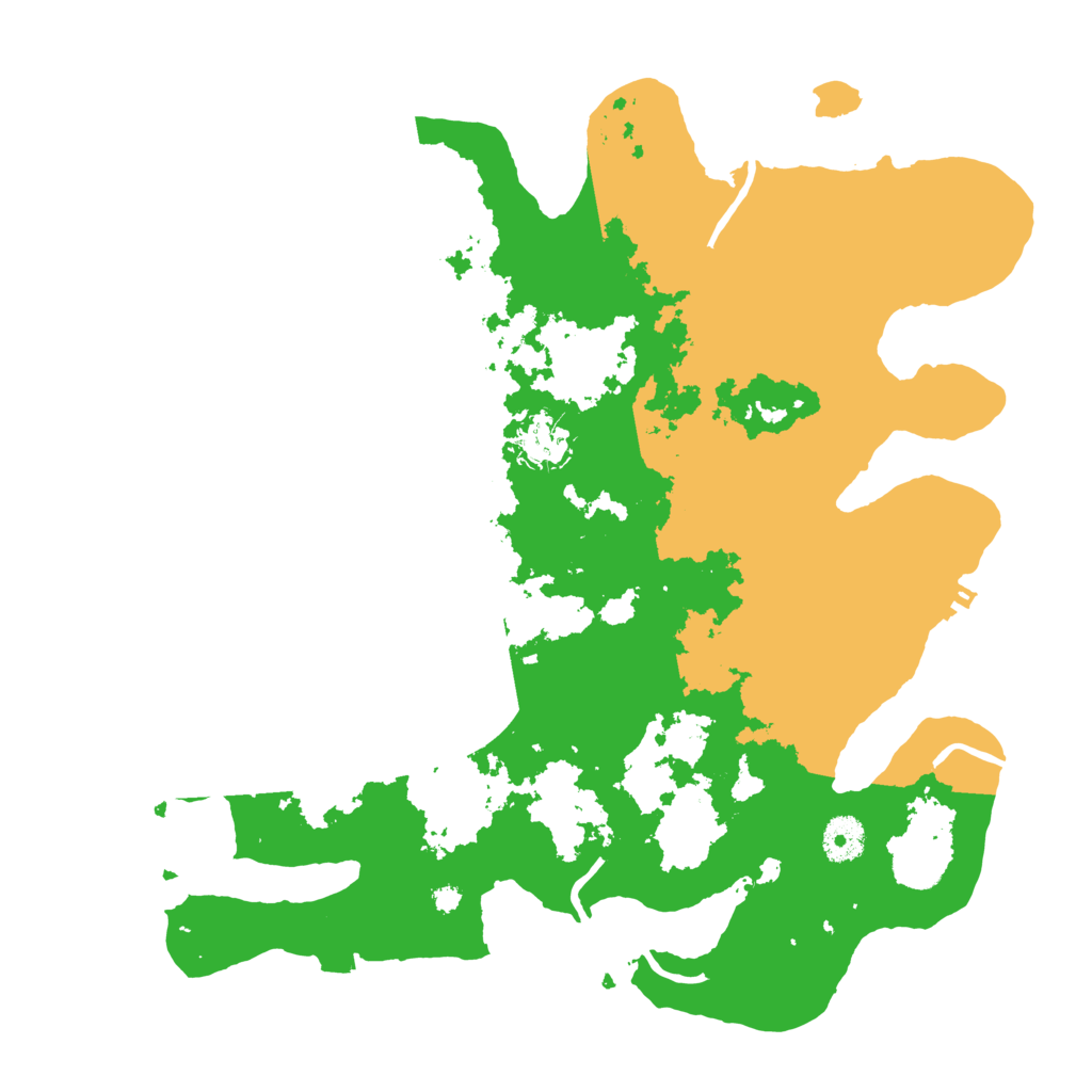 Biome Rust Map: Procedural Map, Size: 3700, Seed: 22361905