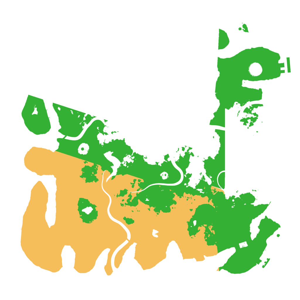 Biome Rust Map: Procedural Map, Size: 4000, Seed: 925242999