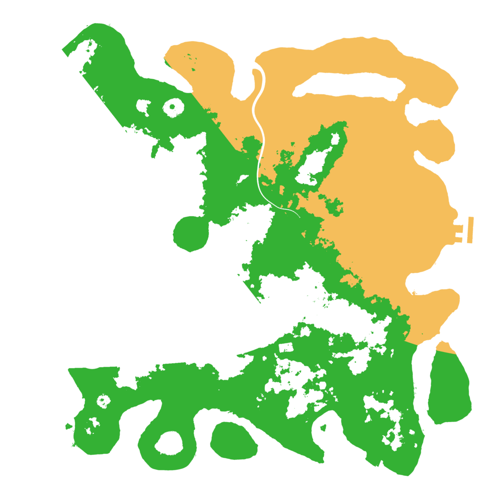 Biome Rust Map: Procedural Map, Size: 3850, Seed: 51909030