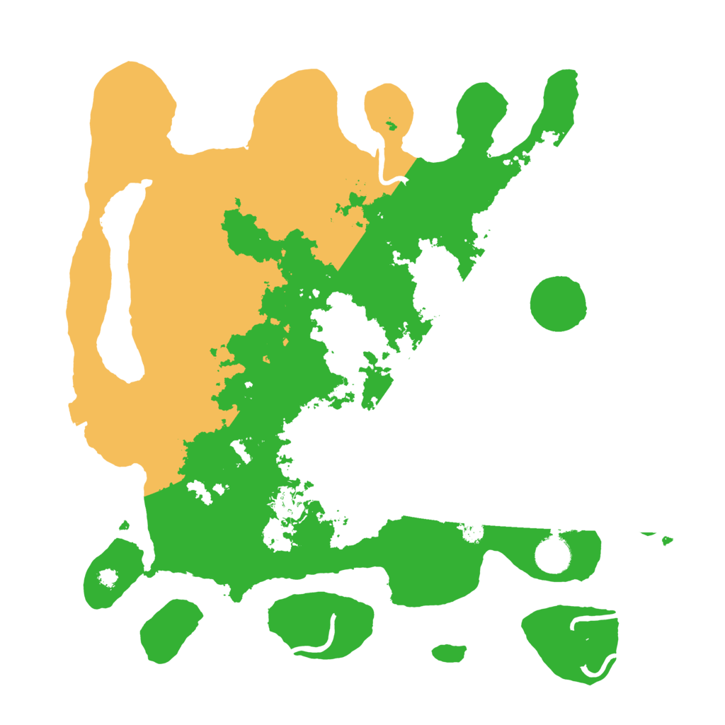 Biome Rust Map: Procedural Map, Size: 3550, Seed: 39301142