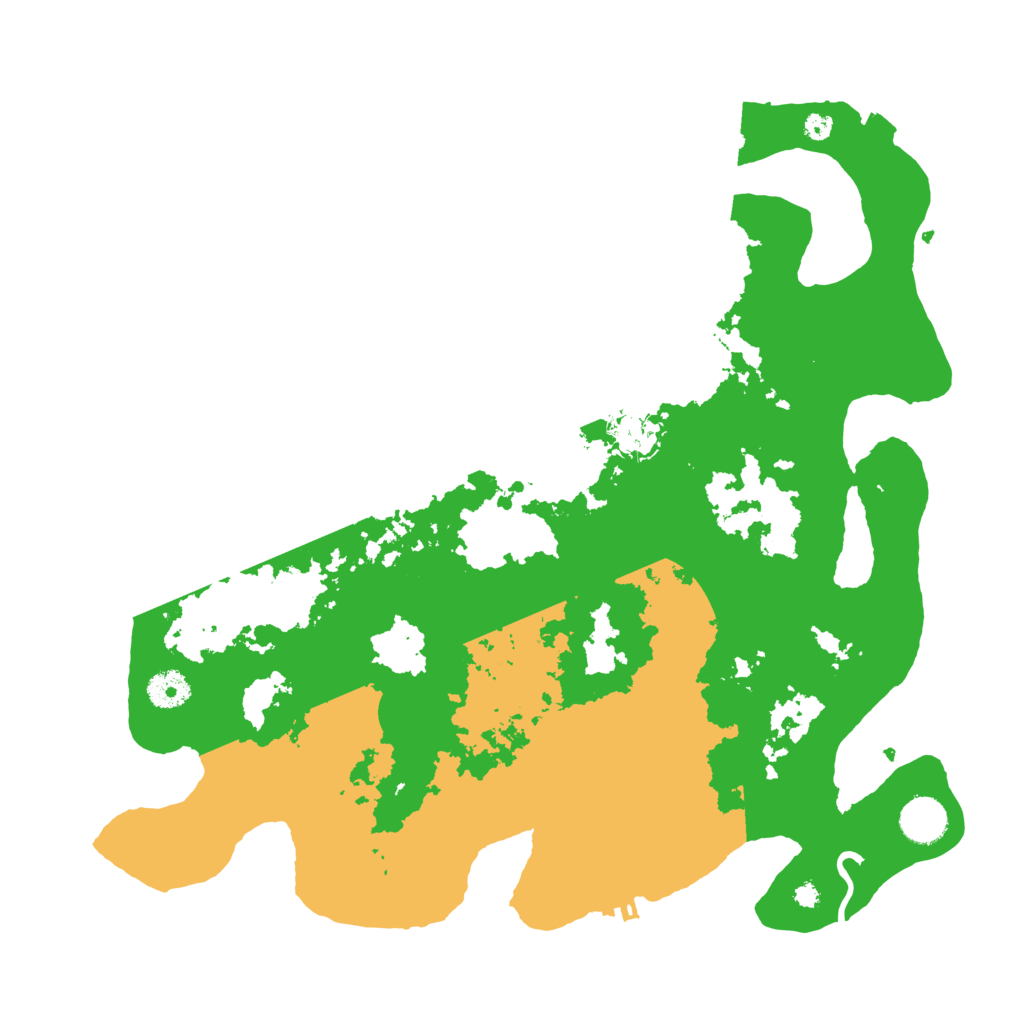 Biome Rust Map: Procedural Map, Size: 3850, Seed: 41537069