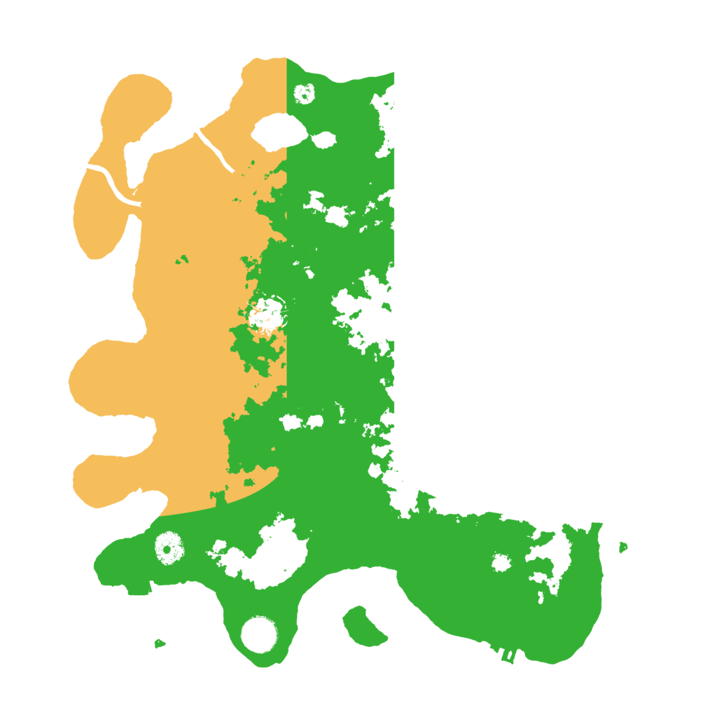 Biome Rust Map: Procedural Map, Size: 3500, Seed: 20231025