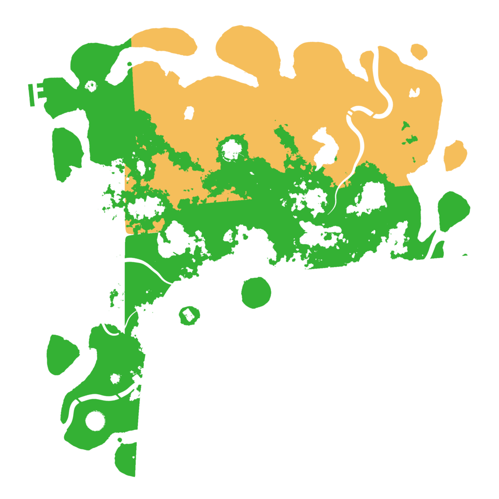 Biome Rust Map: Procedural Map, Size: 4500, Seed: 47736438