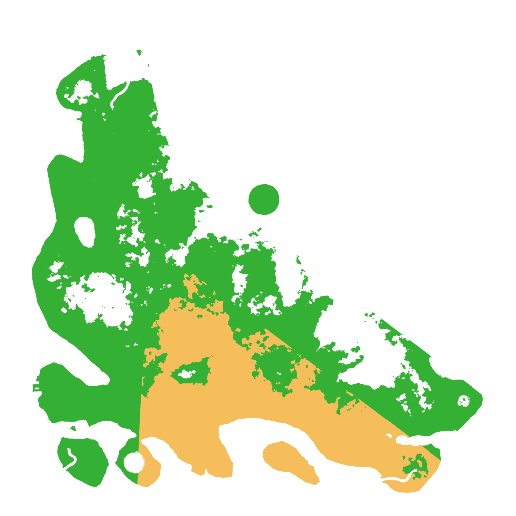 Biome Rust Map: Procedural Map, Size: 4500, Seed: 1426504031
