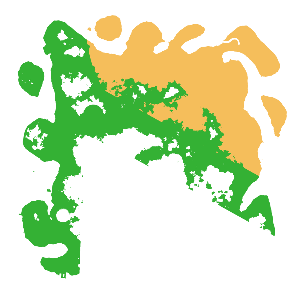 Biome Rust Map: Procedural Map, Size: 3950, Seed: 43244031