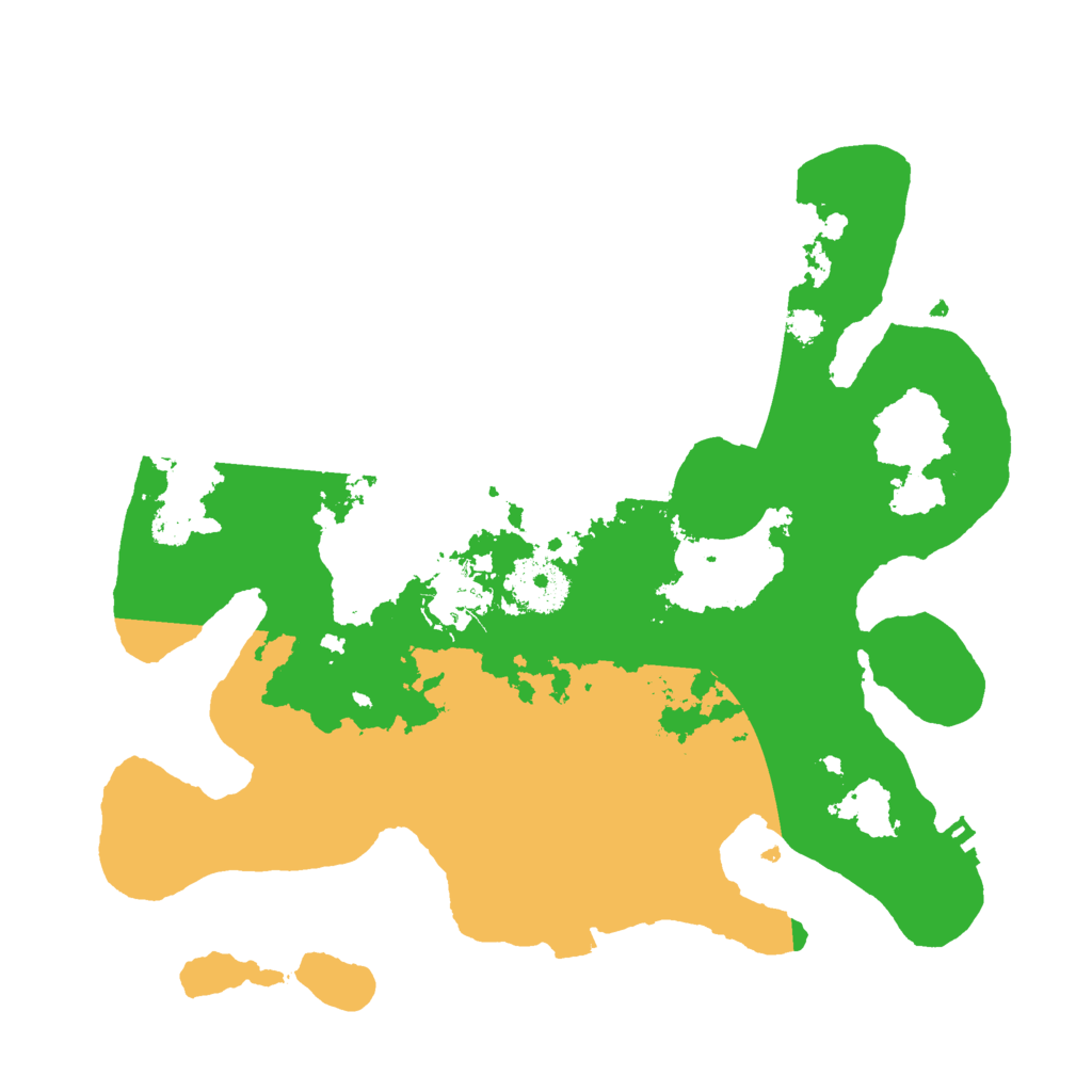 Biome Rust Map: Procedural Map, Size: 3000, Seed: 3196702