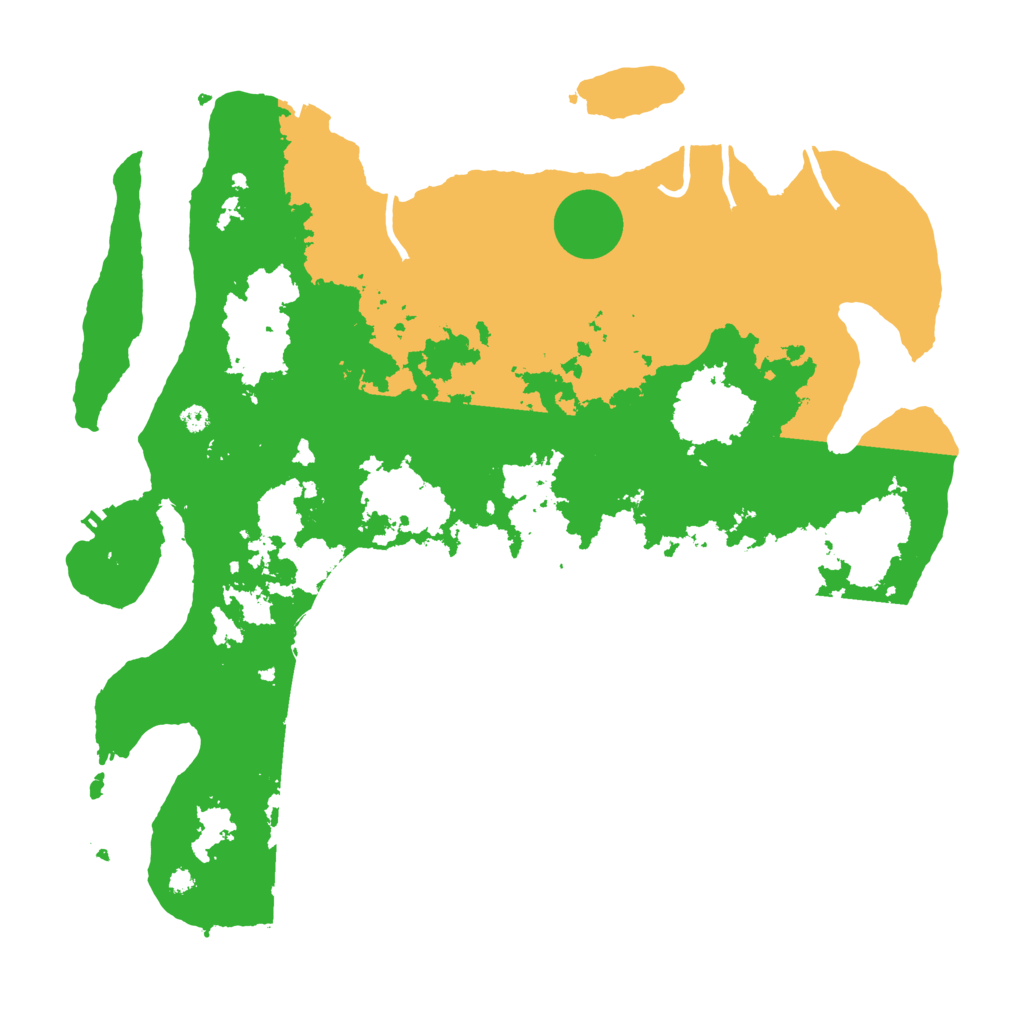 Biome Rust Map: Procedural Map, Size: 3900, Seed: 12926799
