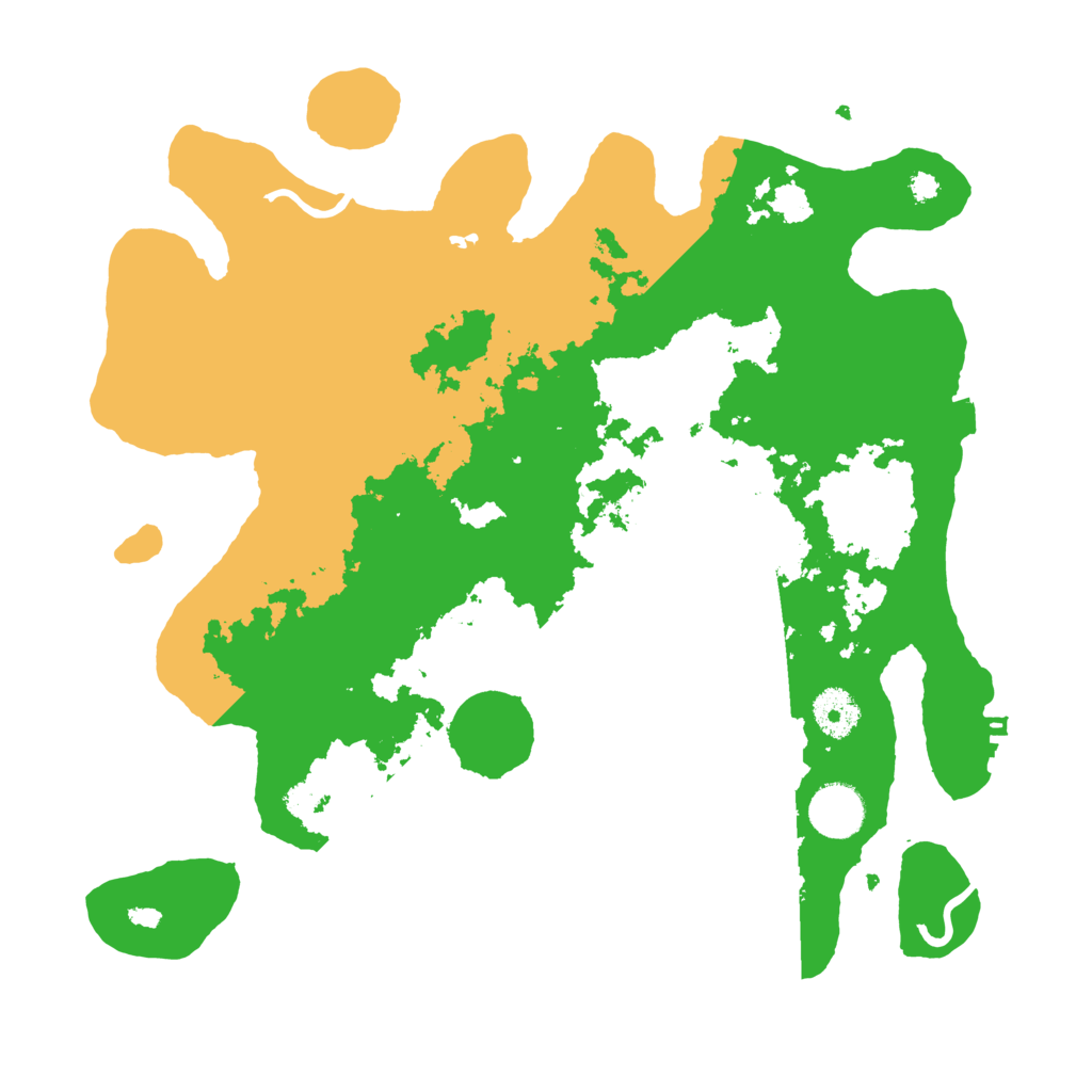 Biome Rust Map: Procedural Map, Size: 3500, Seed: 73829704