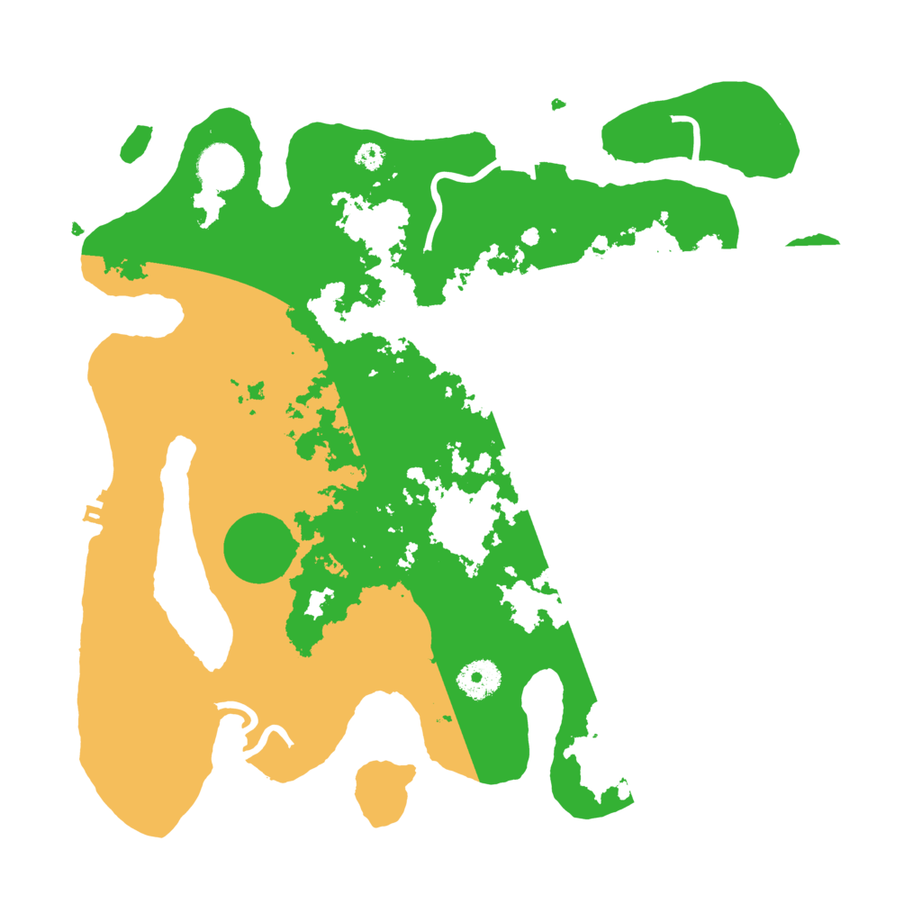 Biome Rust Map: Procedural Map, Size: 3450, Seed: 14495876
