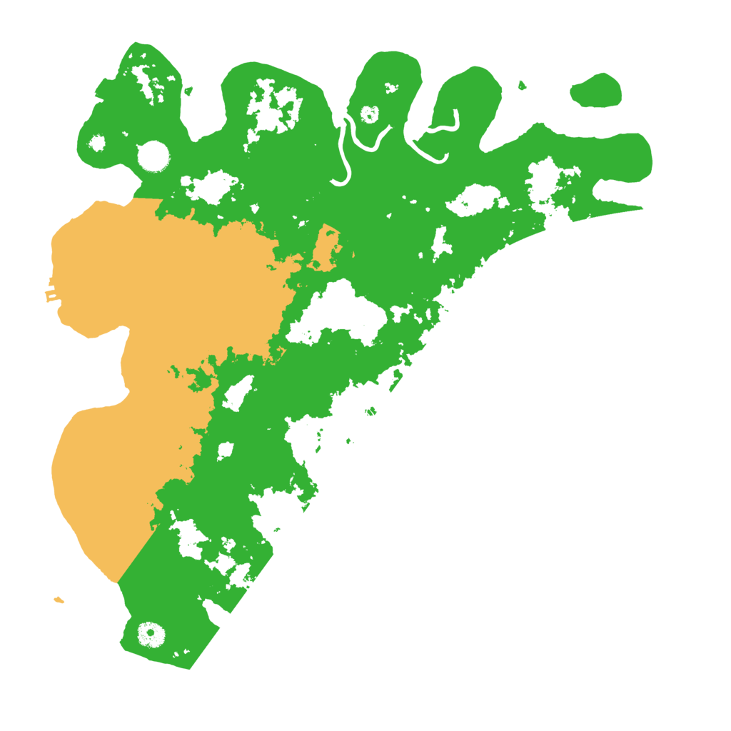 Biome Rust Map: Procedural Map, Size: 4100, Seed: 29745527