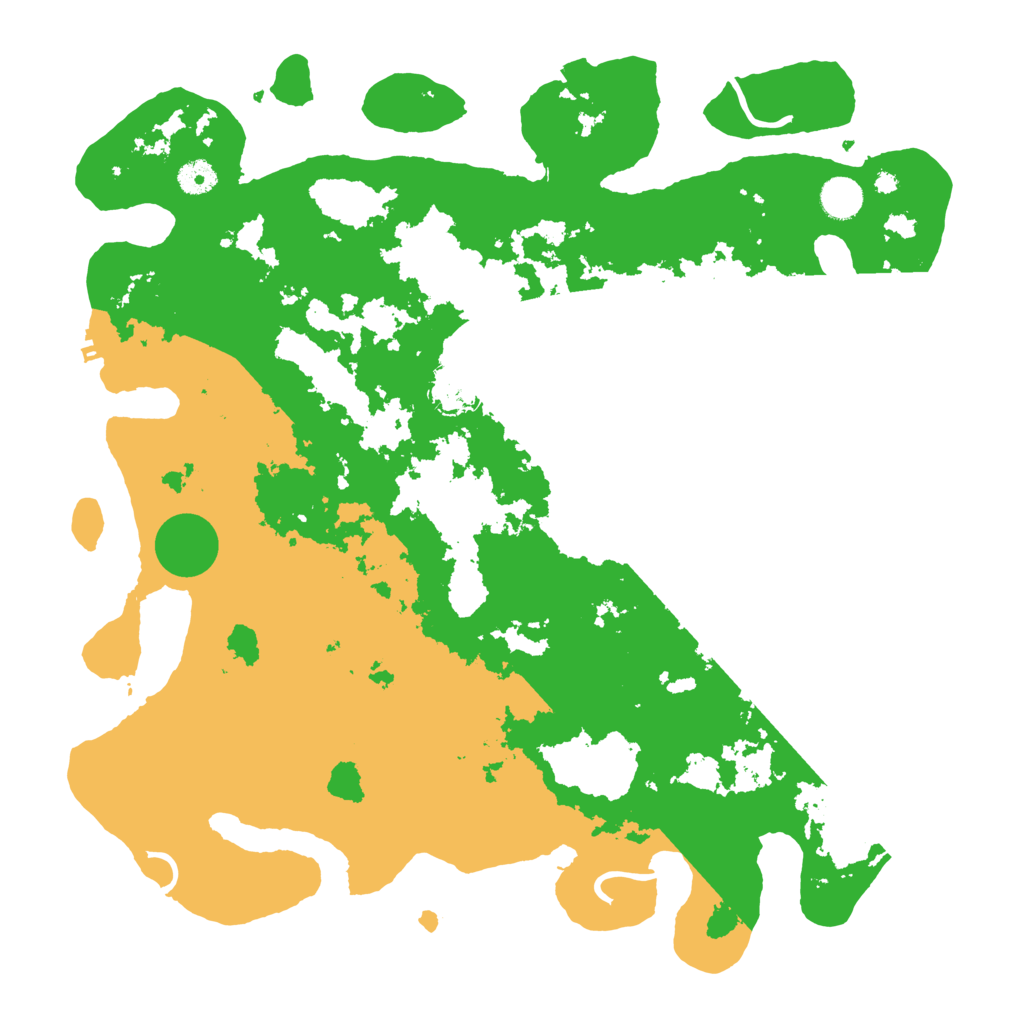 Biome Rust Map: Procedural Map, Size: 4250, Seed: 619354352