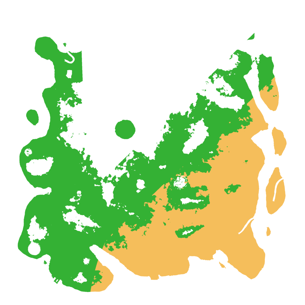 Biome Rust Map: Procedural Map, Size: 4300, Seed: 47033396