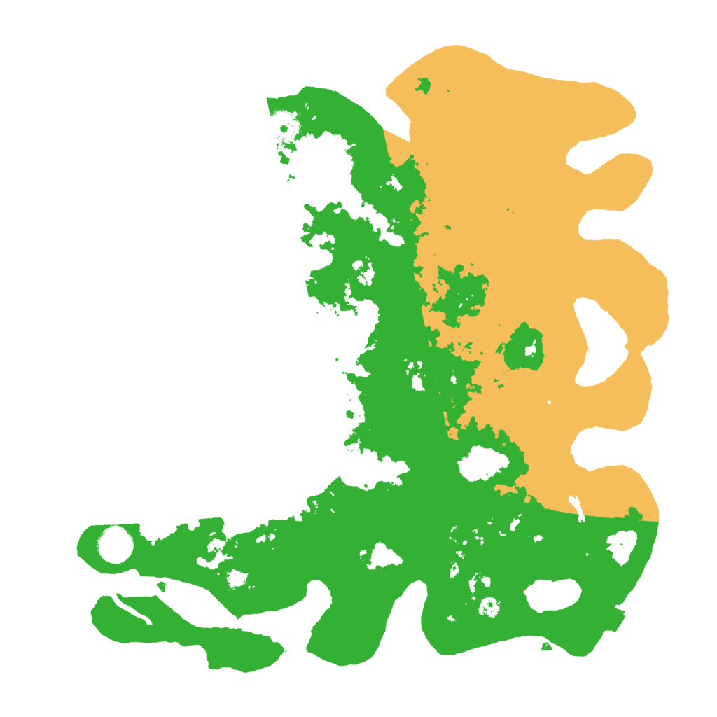 Biome Rust Map: Procedural Map, Size: 3600, Seed: 33181761