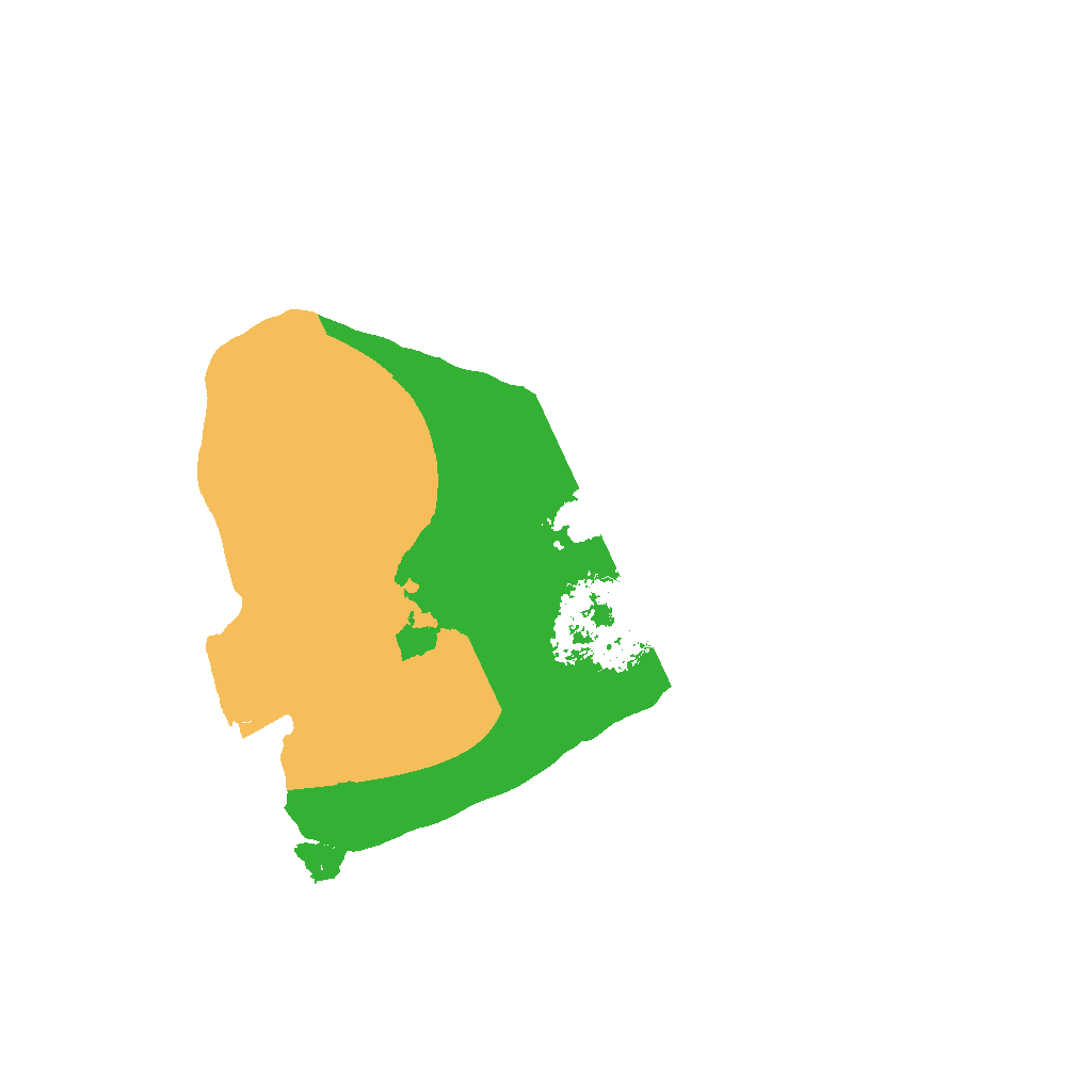 Biome Rust Map: Procedural Map, Size: 1200, Seed: 2041889