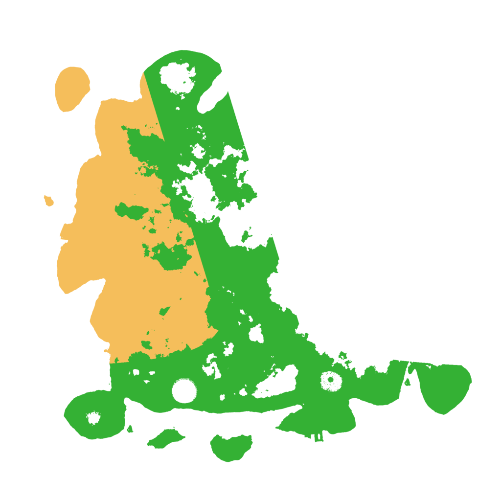 Biome Rust Map: Procedural Map, Size: 3600, Seed: 4774766