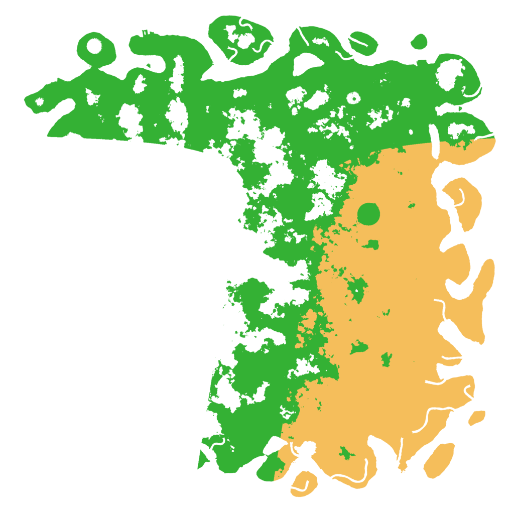 Biome Rust Map: Procedural Map, Size: 6000, Seed: 15532