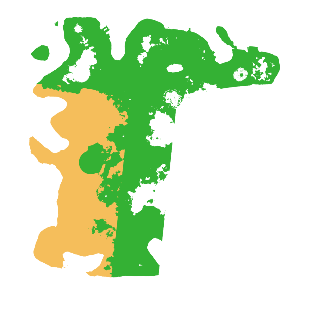 Biome Rust Map: Procedural Map, Size: 3500, Seed: 449270921