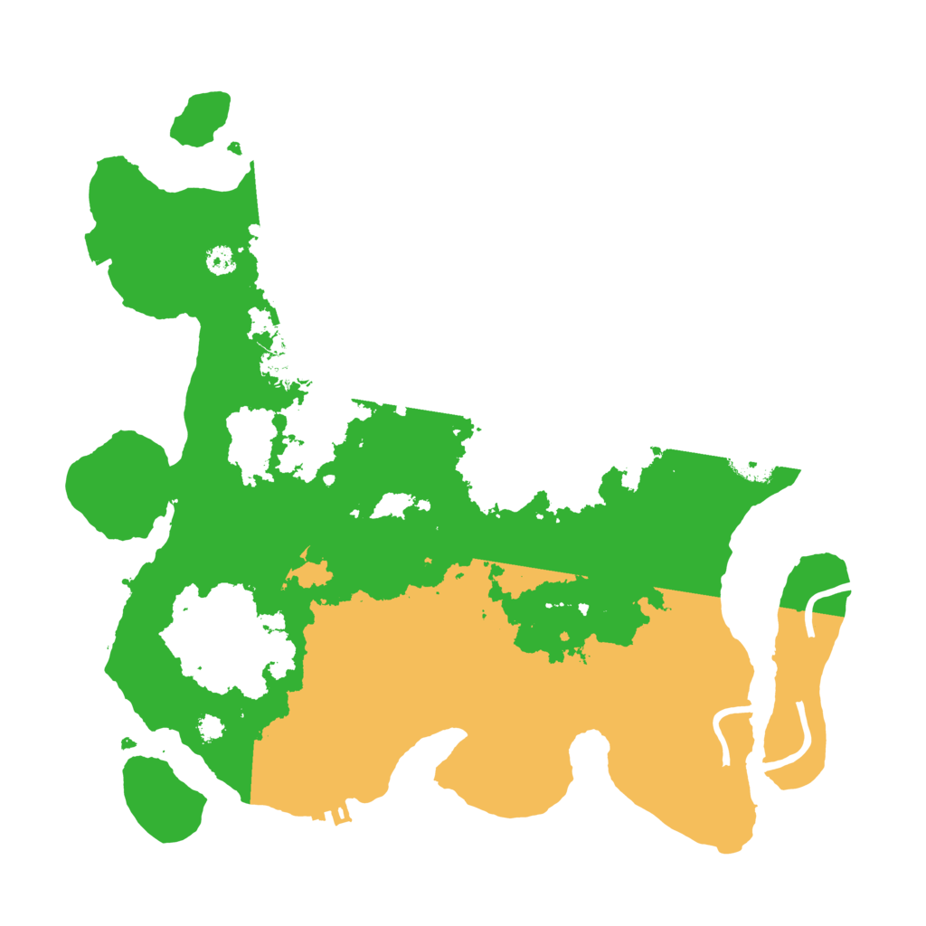 Biome Rust Map: Procedural Map, Size: 3250, Seed: 315667461