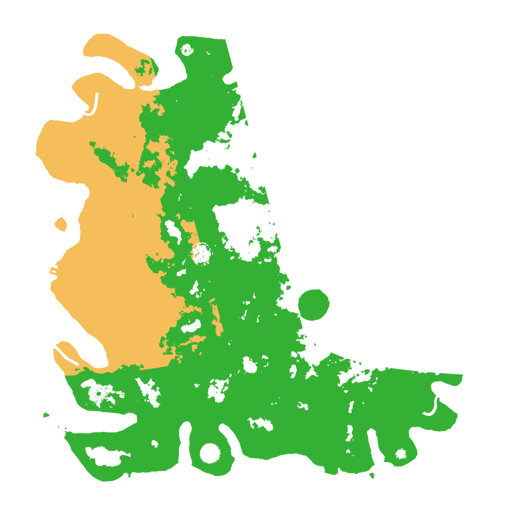 Biome Rust Map: Procedural Map, Size: 4500, Seed: 33245