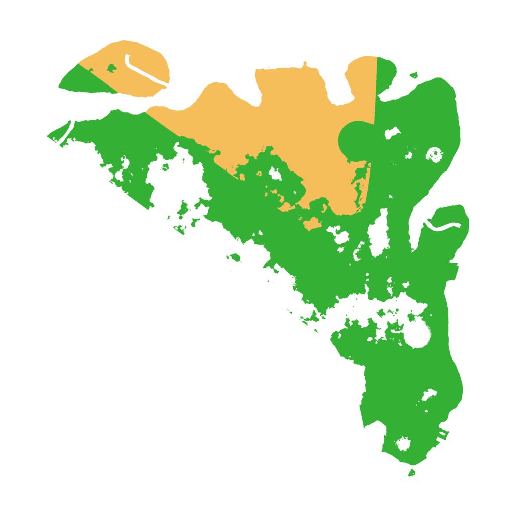Biome Rust Map: Procedural Map, Size: 3400, Seed: 44028040