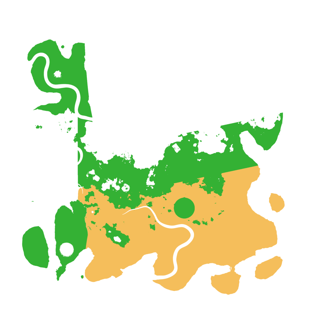 Biome Rust Map: Procedural Map, Size: 3950, Seed: 59183319