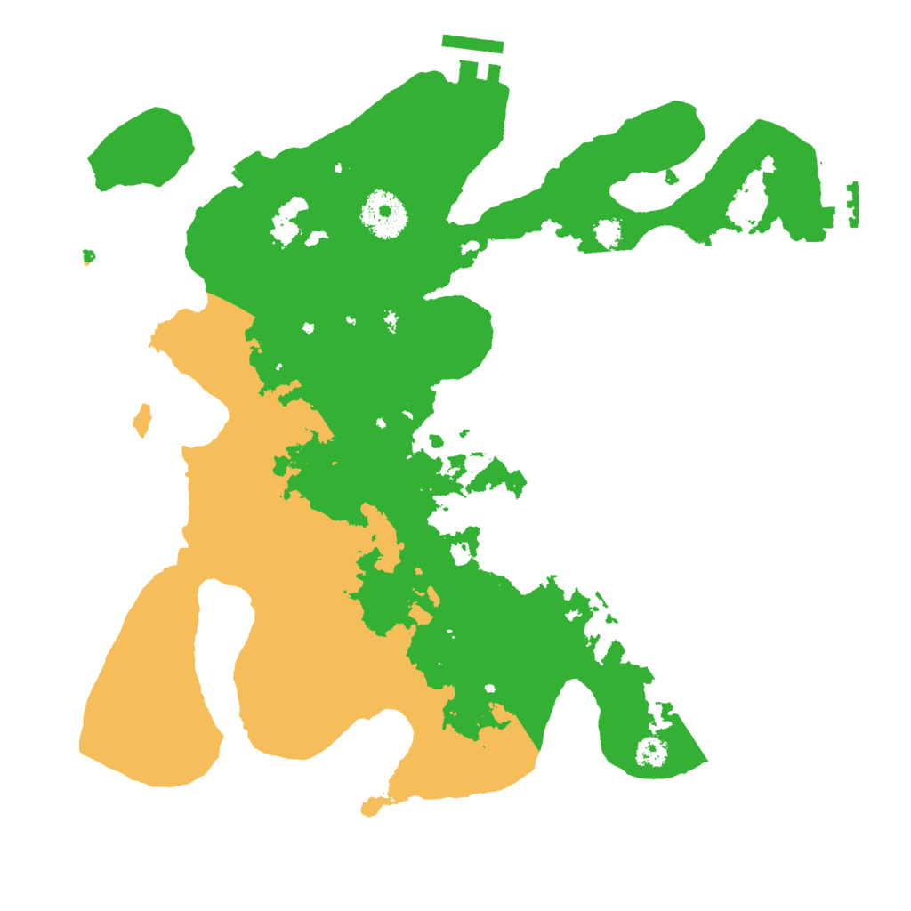 Biome Rust Map: Procedural Map, Size: 3000, Seed: 408725823