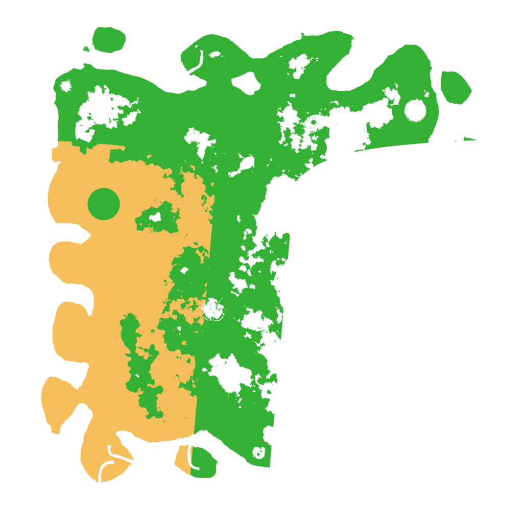 Biome Rust Map: Procedural Map, Size: 4300, Seed: 66752948