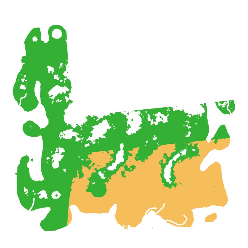 Biome Rust Map: Procedural Map, Size: 4400, Seed: 26087925