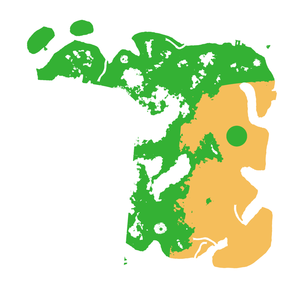 Biome Rust Map: Procedural Map, Size: 3800, Seed: 79999697