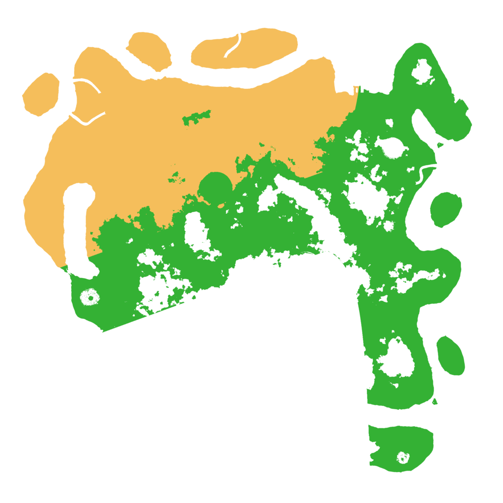 Biome Rust Map: Procedural Map, Size: 4250, Seed: 74468660