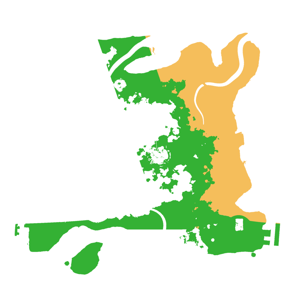 Biome Rust Map: Procedural Map, Size: 2700, Seed: 559929283