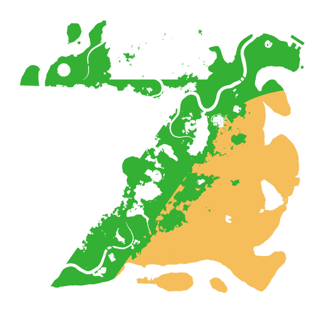 Biome Rust Map: Procedural Map, Size: 4300, Seed: 40512982