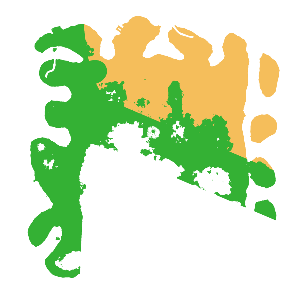 Biome Rust Map: Procedural Map, Size: 3650, Seed: 60081317