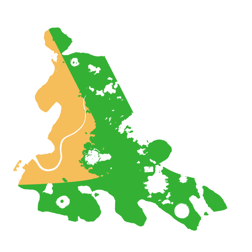 Biome Rust Map: Procedural Map, Size: 3000, Seed: 1098124896