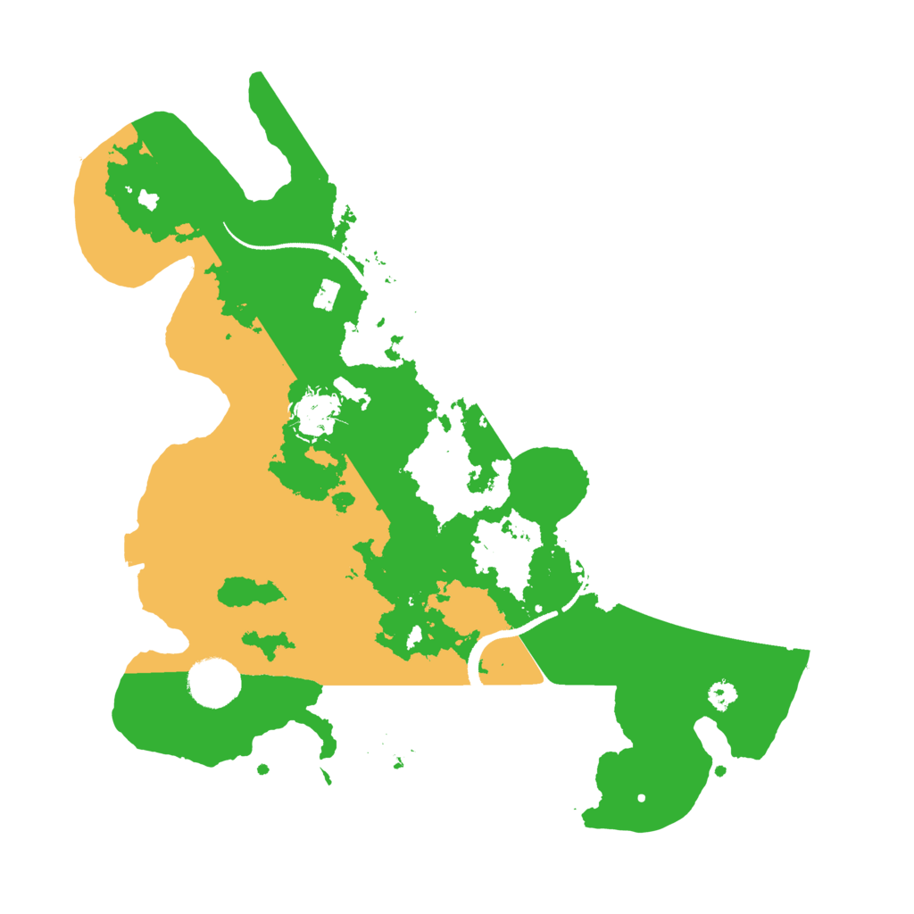 Biome Rust Map: Procedural Map, Size: 3250, Seed: 432374879