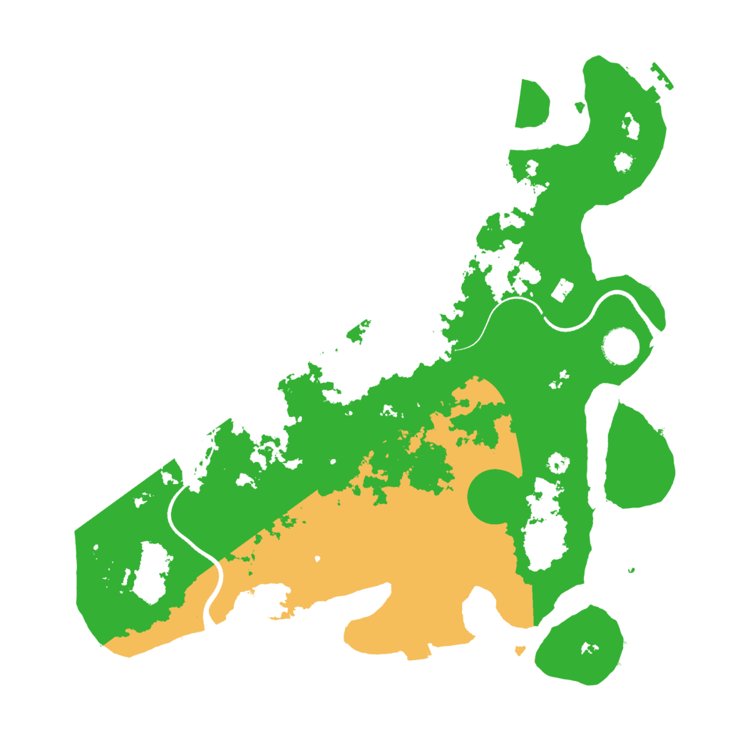 Biome Rust Map: Procedural Map, Size: 3500, Seed: 1701756889
