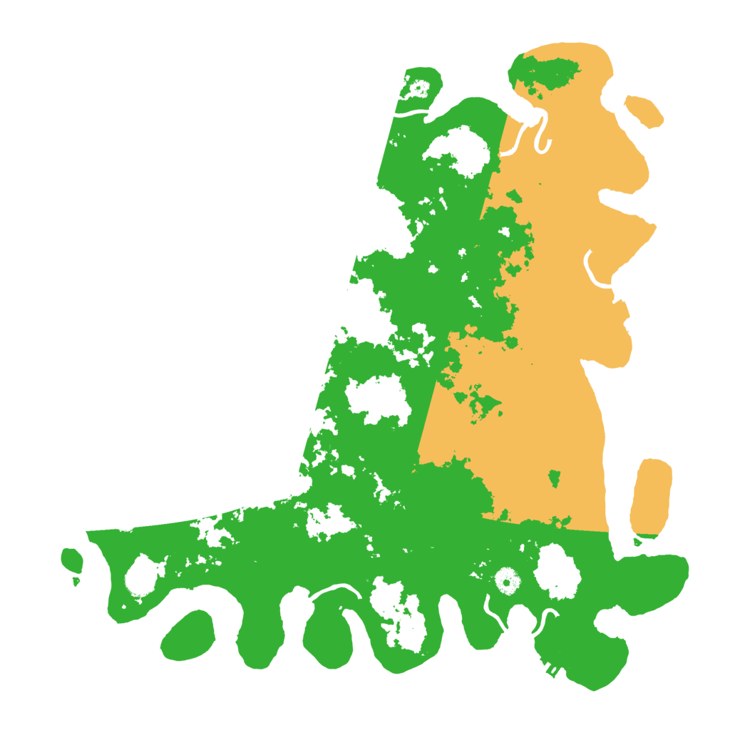 Biome Rust Map: Procedural Map, Size: 4250, Seed: 77701119