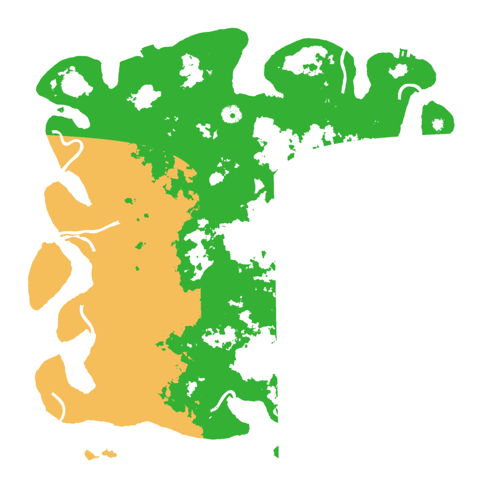 Biome Rust Map: Procedural Map, Size: 3950, Seed: 83072685