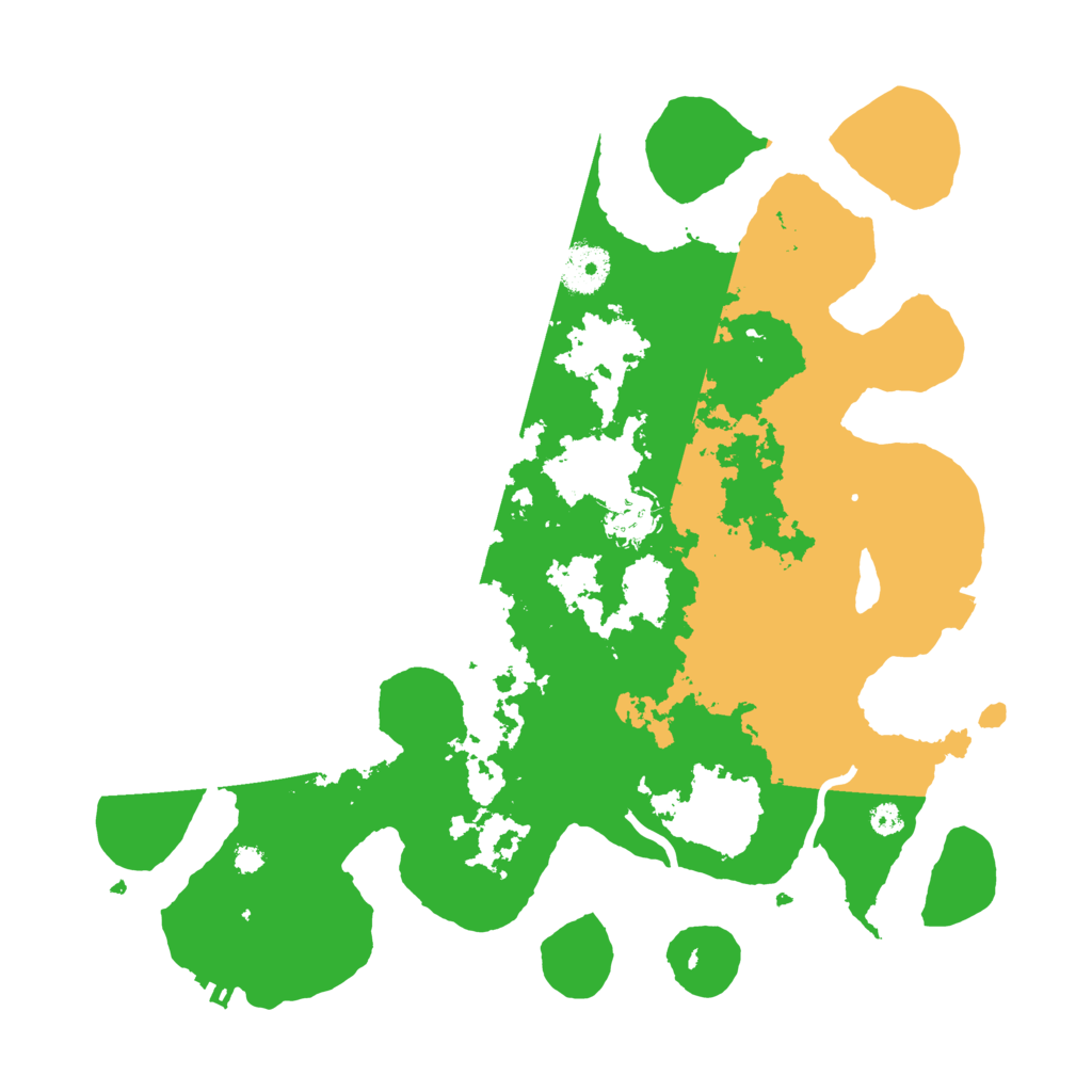 Biome Rust Map: Procedural Map, Size: 3500, Seed: 864897759