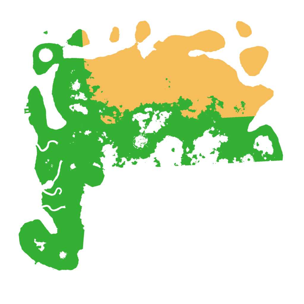 Biome Rust Map: Procedural Map, Size: 3900, Seed: 83098176