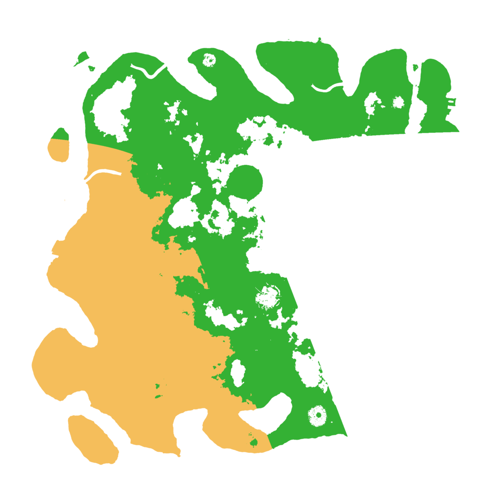 Biome Rust Map: Procedural Map, Size: 3850, Seed: 78957657
