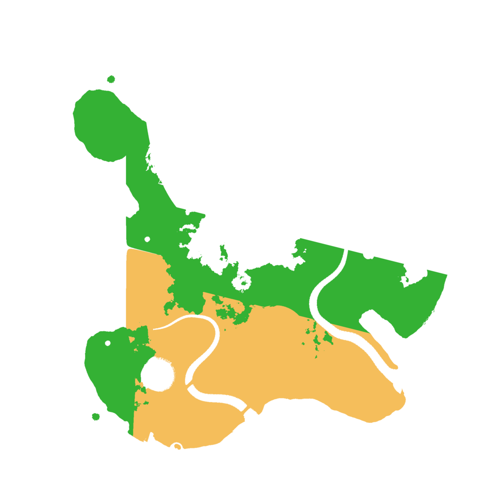 Biome Rust Map: Procedural Map, Size: 2700, Seed: 356075258