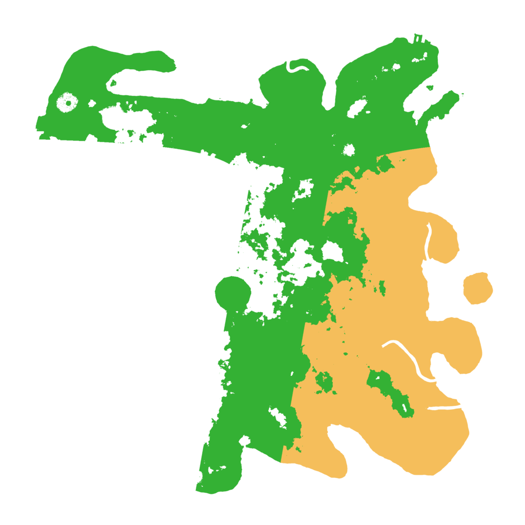 Biome Rust Map: Procedural Map, Size: 4000, Seed: 26473697