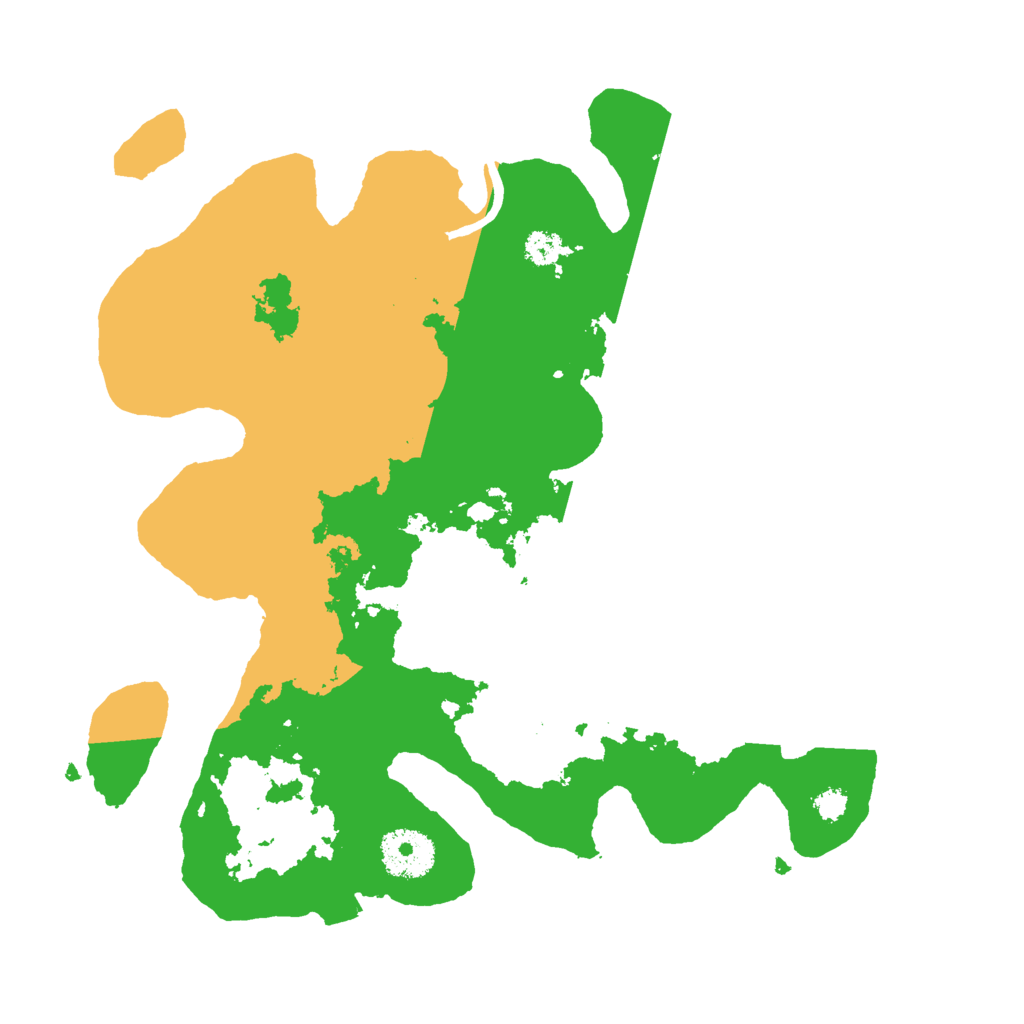 Biome Rust Map: Procedural Map, Size: 3000, Seed: 1256156156