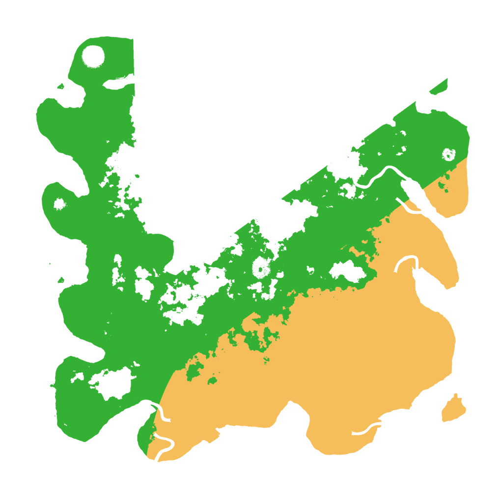 Biome Rust Map: Procedural Map, Size: 3950, Seed: 80482940
