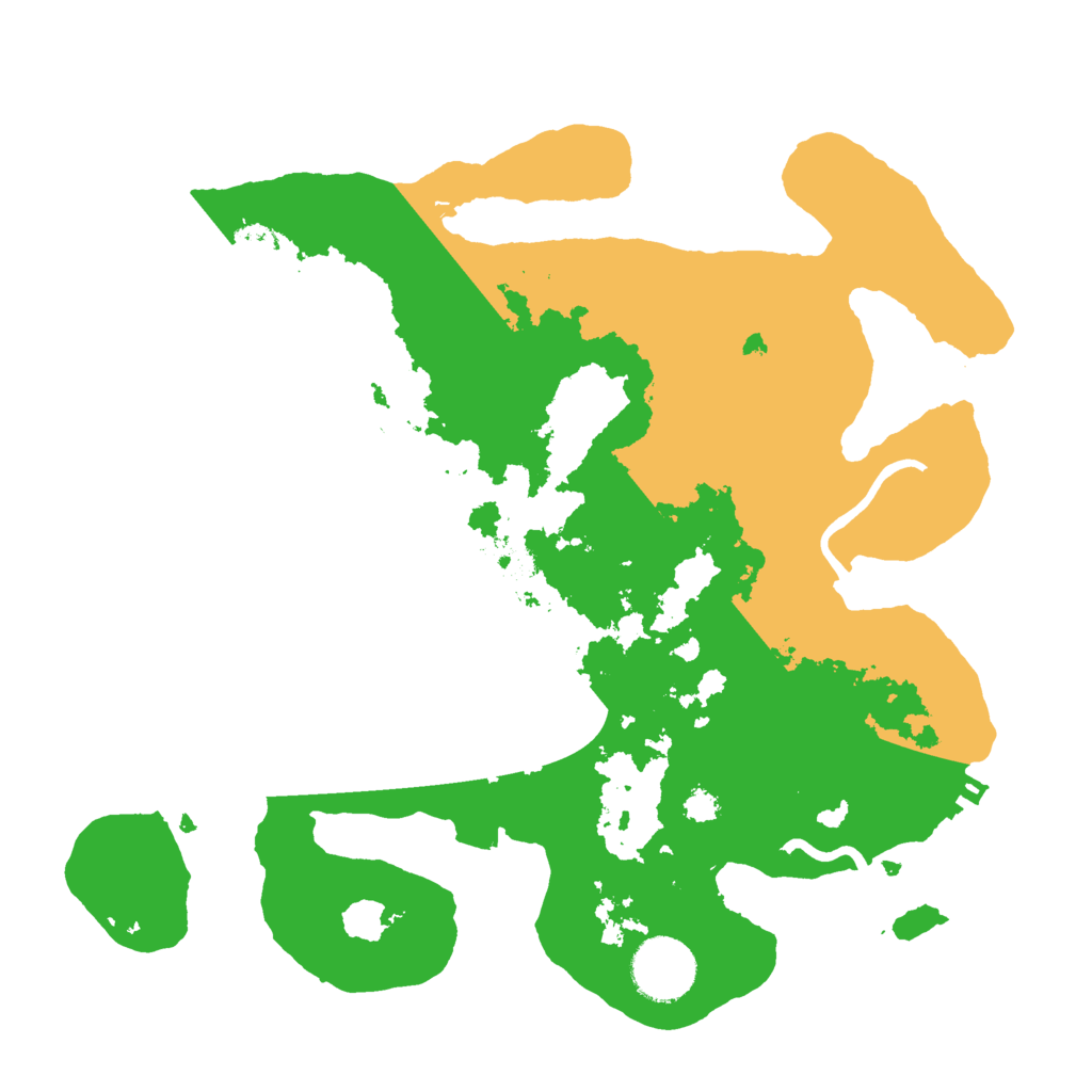 Biome Rust Map: Procedural Map, Size: 3000, Seed: 673239982