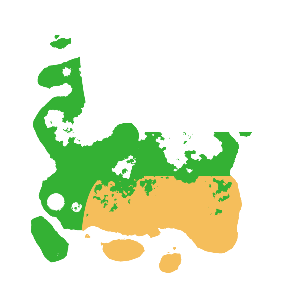 Biome Rust Map: Procedural Map, Size: 3000, Seed: 4037